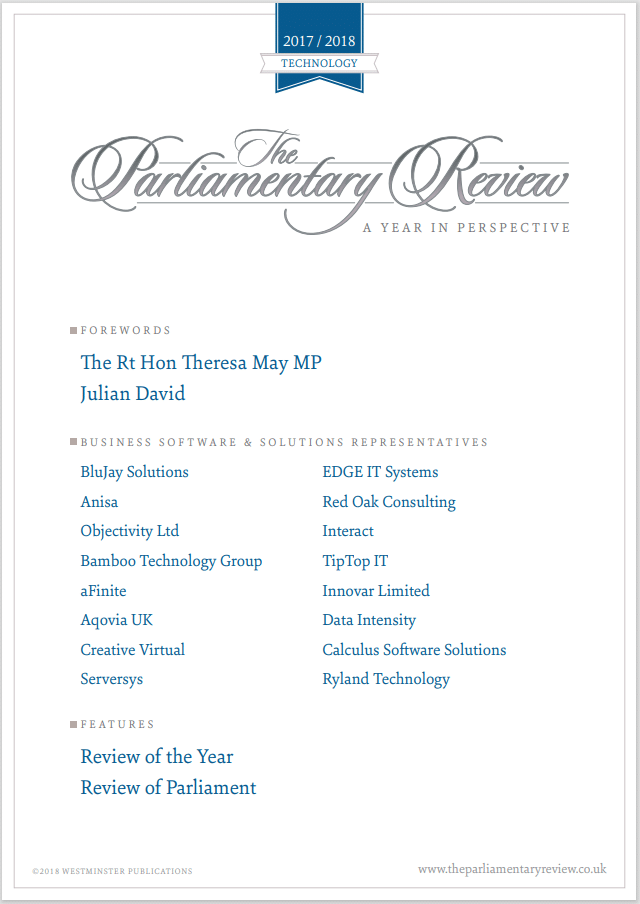 Parliamentary review document