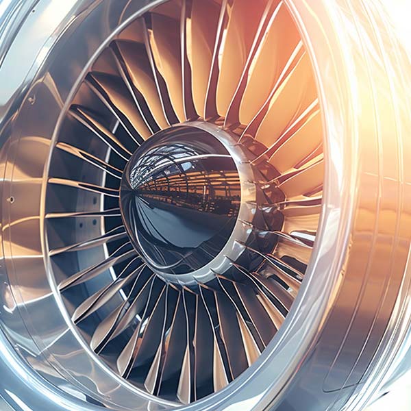 Aeroplane turbine